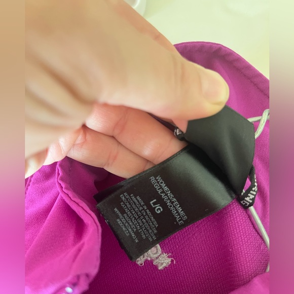 EUC - NORTH FACE women’s LARGE full zip light jacket - Picture 8 of 9